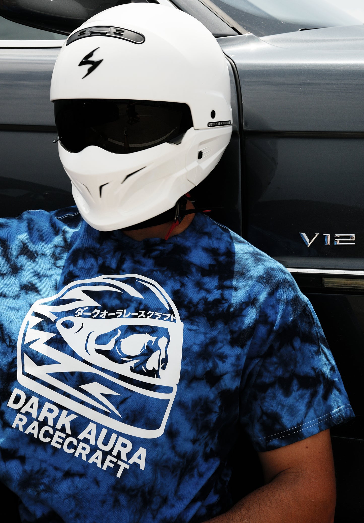 LeMans Blue Dark Aura RaceCraft Crystal Wash Tee