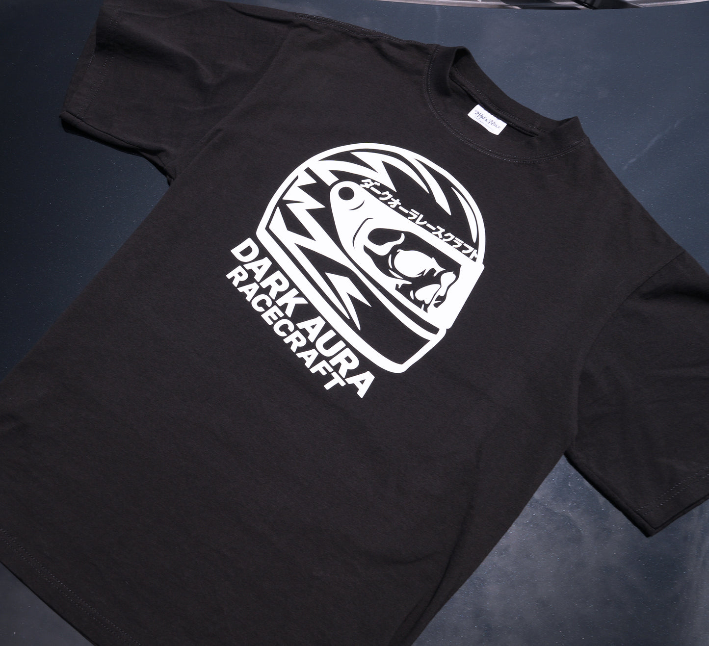 Dark Aura RaceCraft Streetwear Fit Tee - Jet Black