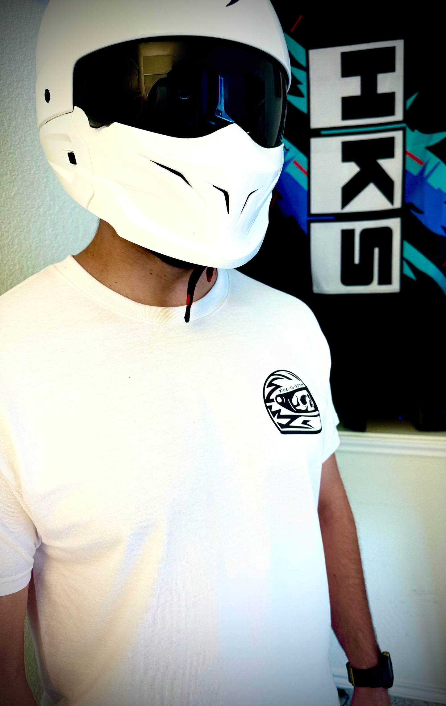 EuroBeat Social 'Honor' T-Shirt - Alpine White