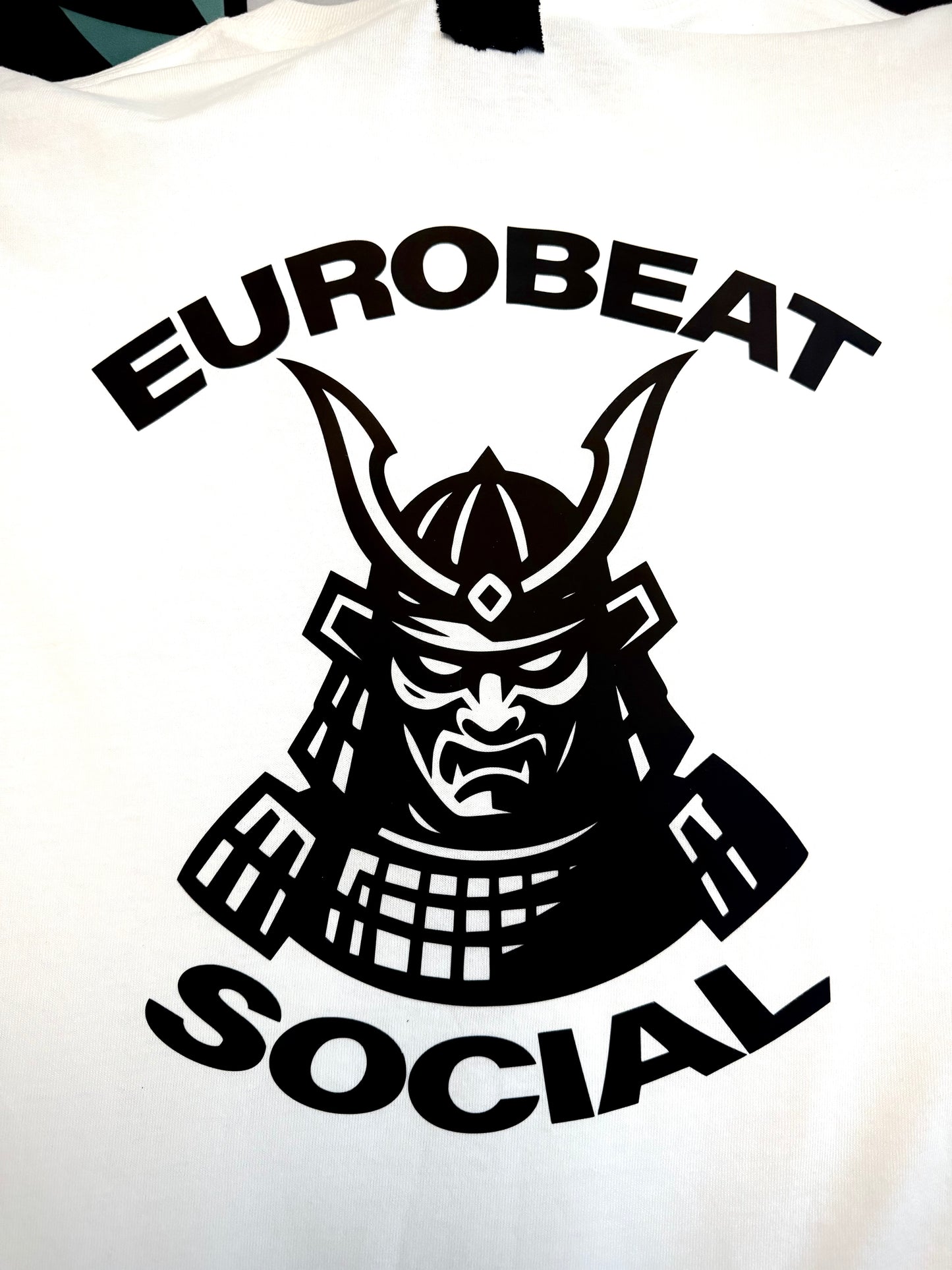 EuroBeat Social 'Honor' T-Shirt - Alpine White