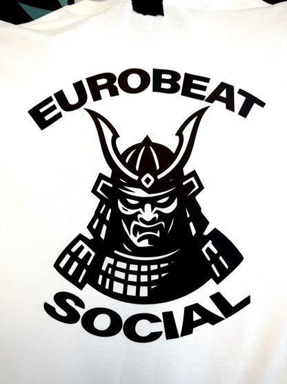 EuroBeat Social 'Honor' T-Shirt - Alpine White